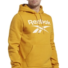 Reebok Bluza z kapturem Identity Fleece żółta męska